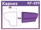 Карниз KF-029 пенопласт фото